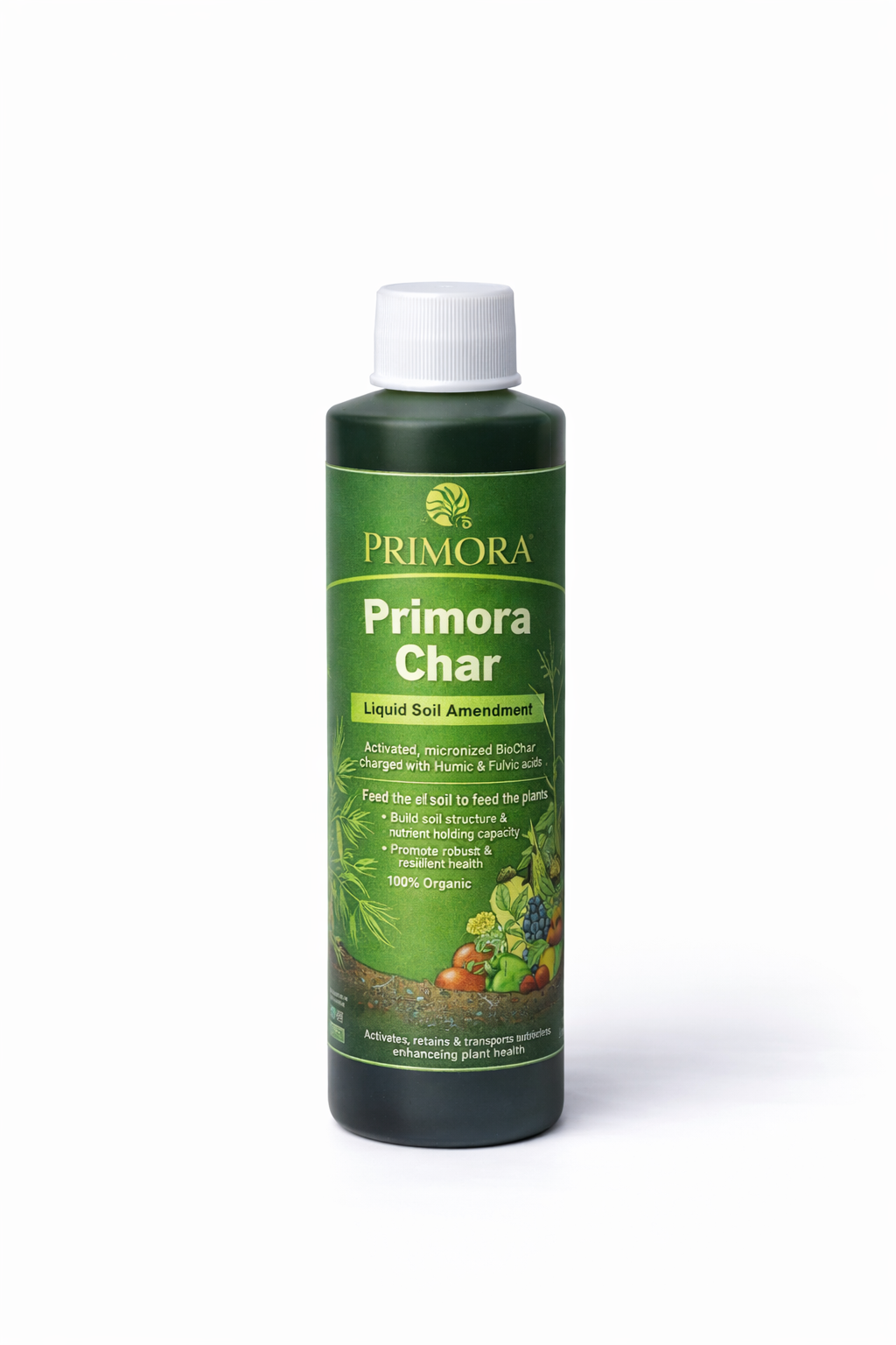 Primora Char - Soil Amendment - Liquid, 32 ounces