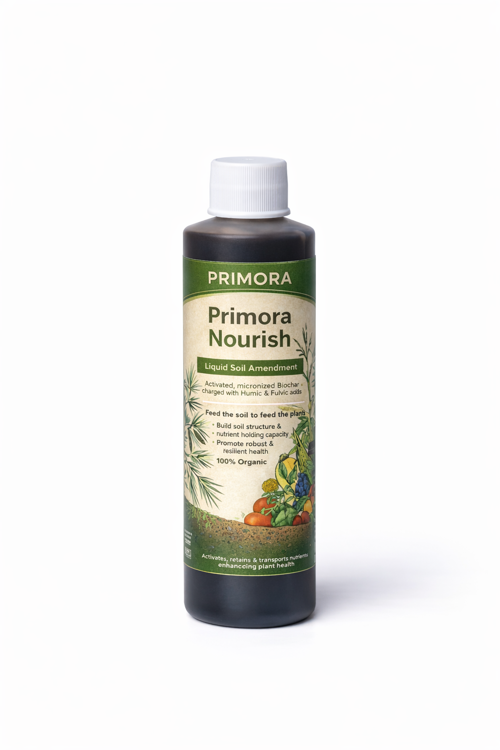 Primora Nourish, Whole Fish Hydrolysate 32 oz, 1 quart